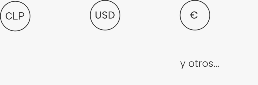 Fondeá/retirá en ARS USD EUROS